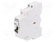 Contactor: 2-pole installation; 25A; 230VAC; NO x2; -5÷60°C ZAMEL