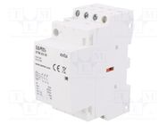 Contactor: 3-pole installation; 25A; 230VAC; NO x3; -5÷60°C ZAMEL