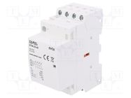 Contactor: 4-pole installation; 25A; 230VAC; NO x4; -5÷60°C ZAMEL