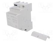 Transformer: mains; 15VA; 230VAC; 24V; Leads: screw terminals; IP20 ZAMEL