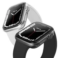 Uniq Glase case for Apple Watch 7 41mm 2 pcs - transparent and gray, UNIQ