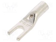 Tip: fork; M5; 10mm2; crimped; for cable; non-insulated; tinned BM GROUP