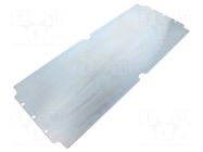 Mounting plate; steel; Plating: zinc RAYCHEM RPG