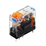 Relay RCI484T30, 2 CO, 230 V AC, 8 A, with test button and LED, Weidmuller