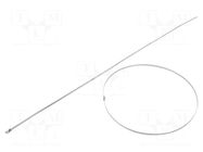 Cable tie; L: 680mm; W: 4.6mm; stainless steel AISI 304; 890N BM GROUP