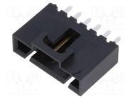 Connector: wire-board; socket; male; SL; 2.54mm; PIN: 6; THT 