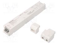 Power supply: switching; LED; 100W; 24VDC; 417÷4167mA; 198÷264VAC TRIDONIC