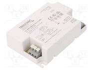 Power supply: switching; LED; 40W; 25÷45VDC; 900mA; 198÷264VAC TRIDONIC