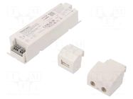 Power supply: switching; LED; 60W; 48VDC; 125÷1250mA; 198÷264VAC TRIDONIC