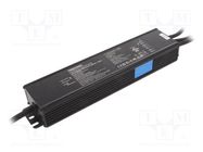 Power supply: switching; LED; 200W; 72÷400VDC; 200÷1400mA; IP67 