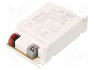 Power supply: switching; LED; 20W; 30÷43VDC; 500mA; 198÷264VAC TRIDONIC