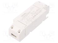 Power supply: switching; LED; 45W; 25÷43VDC; 1050mA; 198÷264VAC TRIDONIC