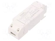 Power supply: switching; LED; 45W; 25÷43VDC; 1050mA; 198÷264VAC TRIDONIC