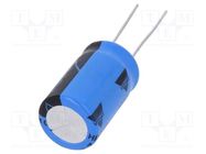 Capacitor: electrolytic; THT; 10uF; 450VDC; ±20%; 10000h; -25÷105°C VISHAY