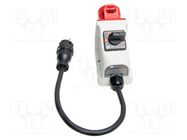 Adapter for three phase sockets; 16A; EU plug; 265V; IP40 SONEL