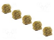 Replaceable cleaner cartridge; for cleaner; metal chips; 5pcs. SOLDER PEAK