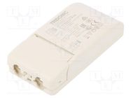 Power supply: switching; LED; 13W; 30÷43VDC; 300mA; 198÷264VAC 