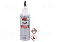 Agent: protective coating; wave soldering; 236ml; pink; max.268°C CHEMTRONICS