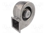 Fan: AC; blower; 230VAC; 227x248x130mm; 600m3/h; 72dBA; ball; IP44 EBM-PAPST