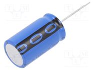 Capacitor: electrolytic; THT; 1000uF; 63VDC; Ø18x31mm; Pitch: 7.5mm VISHAY