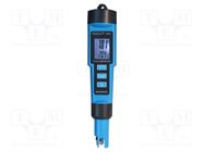 Meter: pH; LED; 0,00÷14,00pH; 0÷50°C; Accur: ±1°C; IP65; Illumin: yes PEAKTECH