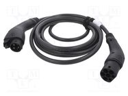 Cable: eMobility; 1x0.5mm2,3x6mm2; 250V; 7.2kW; IP44; 5m; 32A HARTING