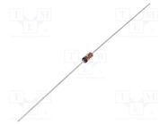 Diode: Zener; 0.5W; 6.2V; 5mA; DO35; single diode; Ir: 100nA TAIWAN SEMICONDUCTOR