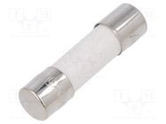 Fuse: fuse; quick blow; 4A; 250VAC; ceramic; 5x20mm; brass; FCD; bulk OPTIFUSE