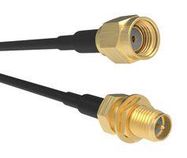 RF CABLE, SMA RP PLUG-BHD JACK, 6"