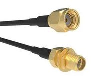 RF CABLE, SMA RP PLUG-BHD JACK, 12"