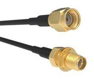 RF CABLE, SMA RP PLUG-BHD JACK, 12"