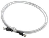 PATCH CORD, ARJ45 PLUG-ARJ45 PLUG, 6.6FT