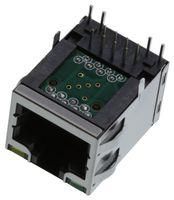 RJ45 CONNECTOR, JACK, 8P8C, 1 PORT, TH