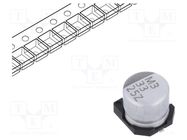 Capacitor: electrolytic; low ESR; SMD; 33uF; 25VDC; Ø6.3x5.7mm VISHAY