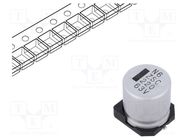 Capacitor: electrolytic; low ESR; SMD; 220uF; 63VDC; Ø12.5x13.5mm VISHAY