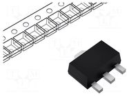 Transistor: PNP; bipolar; BRT; 50V; 0.1A; 150mW; SC75A,SOT416 ROHM SEMICONDUCTOR