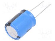 Capacitor: electrolytic; THT; 6800uF; 10VDC; ±20%; 2000h; -40÷105°C VISHAY