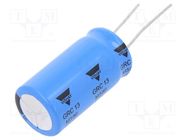 Capacitor: electrolytic; THT; 4700uF; 25VDC; ±20%; 2000h; -40÷105°C VISHAY