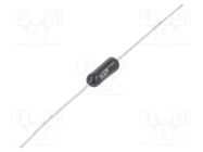 Resistor: metal film; 47kΩ; 1W; ±1%; HOLCO; 100ppm/°C; audio TE Connectivity