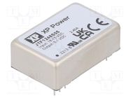 Converter: DC/DC; 12W; Uin: 18÷75V; Uout: 5VDC; Iout: 2400mA; THT; JTF XP POWER