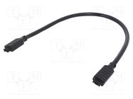 Cable; Nano-Fit; female; PIN: 10; Len: 0.5m; 8A; Insulation: PVC; 250V MOLEX