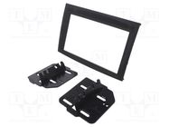 Radio frame; Kia; 2 DIN; matt black METRA