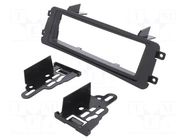 Radio frame; Mitsubishi; 1 DIN; black METRA