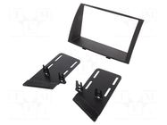 Radio frame; Kia; 2 DIN; matt black METRA