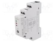 Relay: installation; bistable,impulse; SPDT x2; Ucoil: 230VAC ZAMEL