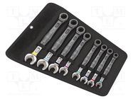 Wrenches set; combination spanner,with ratchet; Joker 6000 