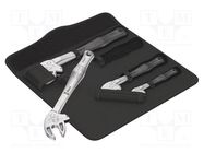 Wrenches set; spanner,self-adjusting; 4pcs. WERA