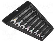 Wrench-set; inch,combination spanner; steel; Joker 6003; 8pcs. WERA