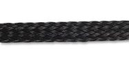 SLEEVING, BRAID, BLACK, 100M