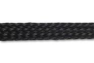 SLEEVING, BRAID, BLACK, 100M